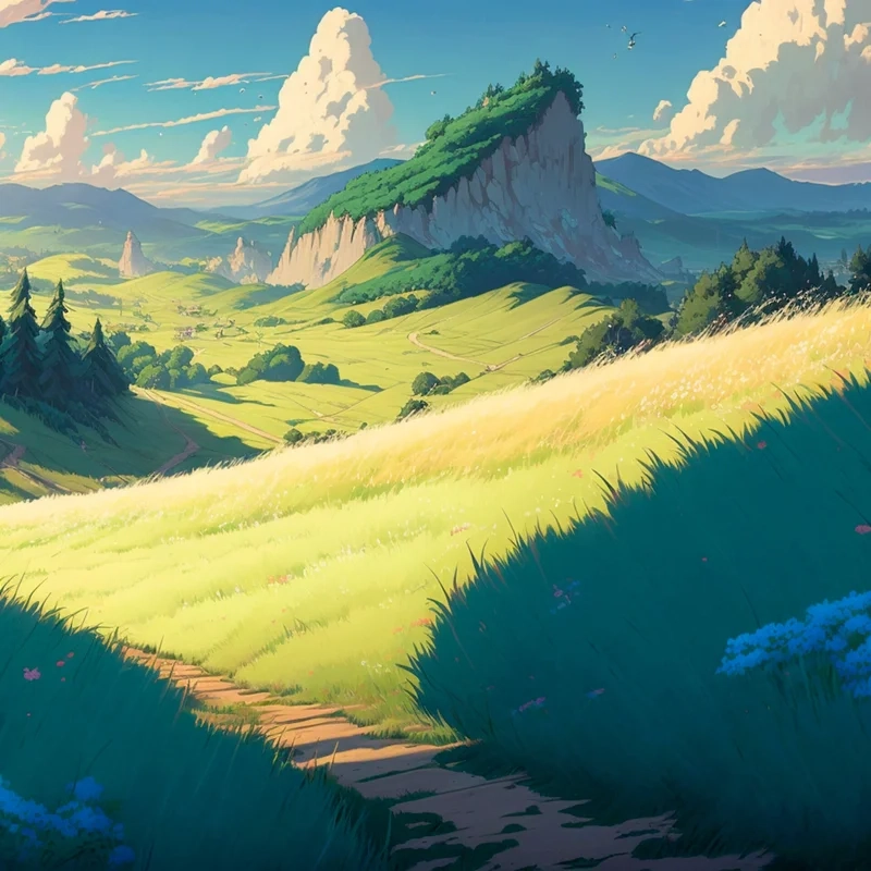 Cảm nhận vẻ đẹp qua ảnh anime phong cảnh