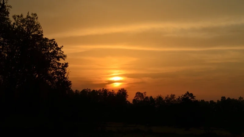 Ngắm hoàng hôn lặng lẽ trong ảnh cảnh hoàng hôn buồn