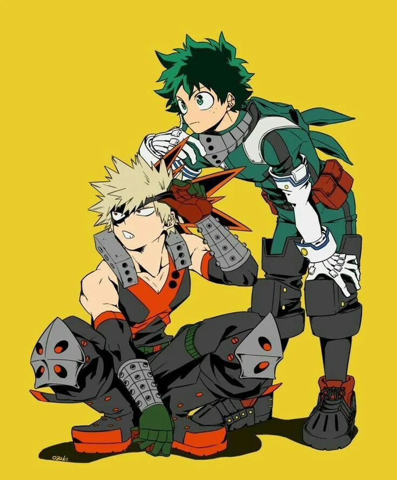 Trải nghiệm trận chiến hấp dẫn deku và bakugo