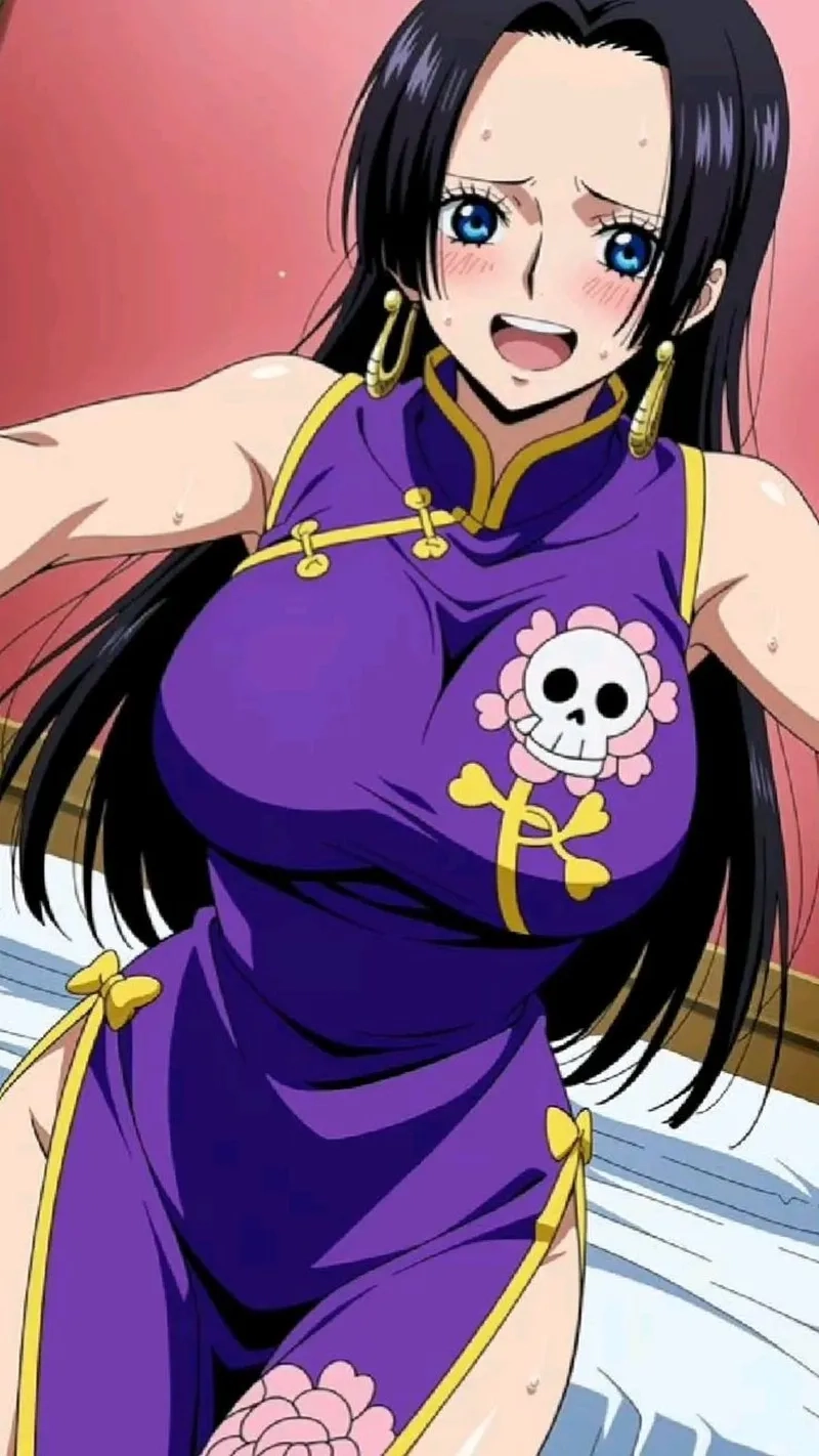 Ngắm vẻ mạnh mẽ và cá tính của boa hancock anime