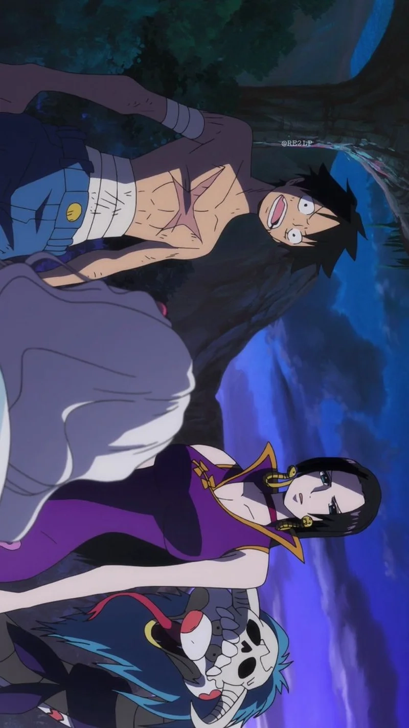 Phiêu lưu và tình bạn boa và luffy