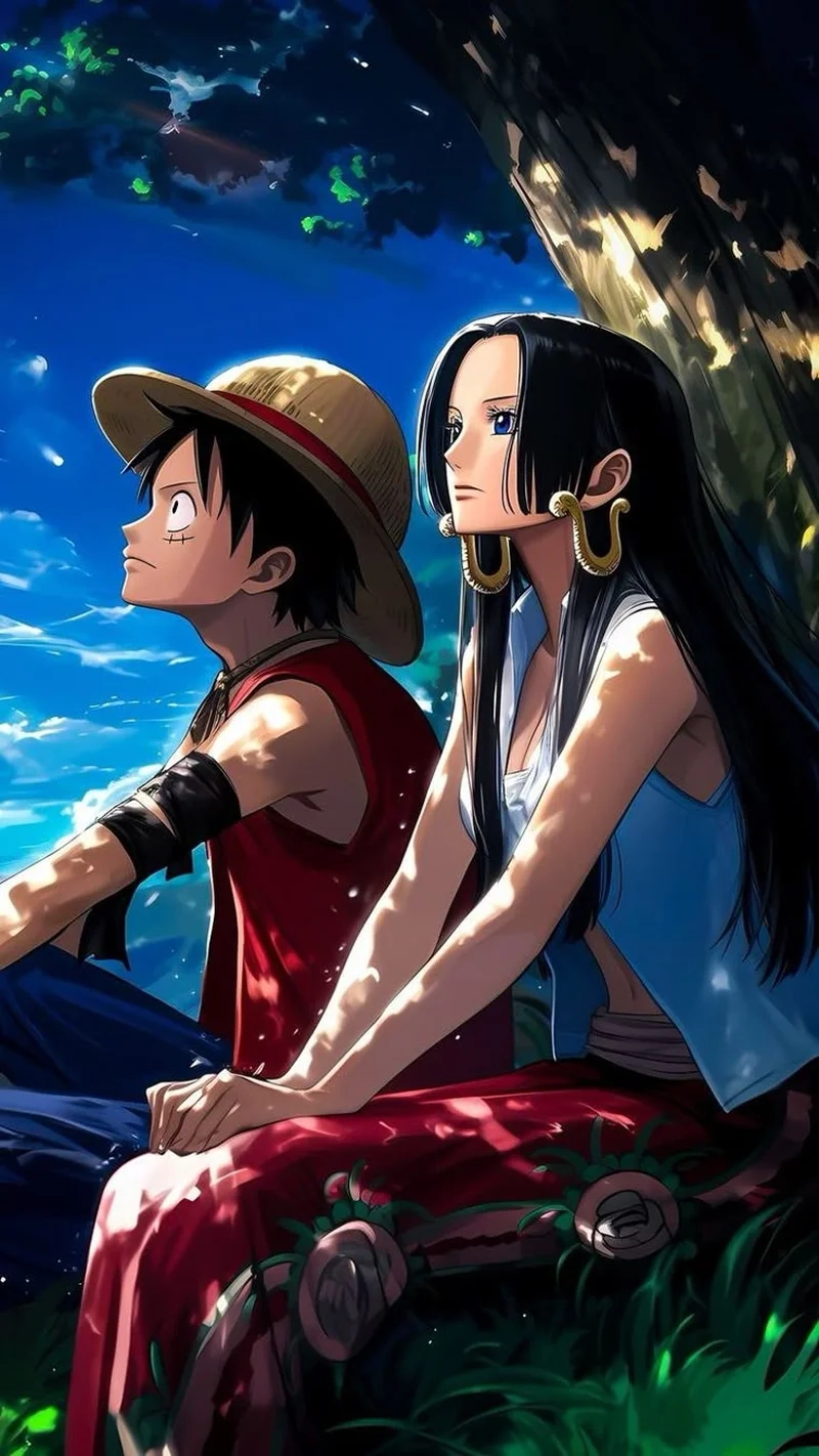 Câu chuyện lãng mạn boa hancock và luffy