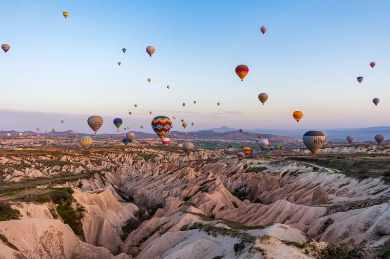 Chiêm ngưỡng khung cảnh sắc nét cappadocia 4k