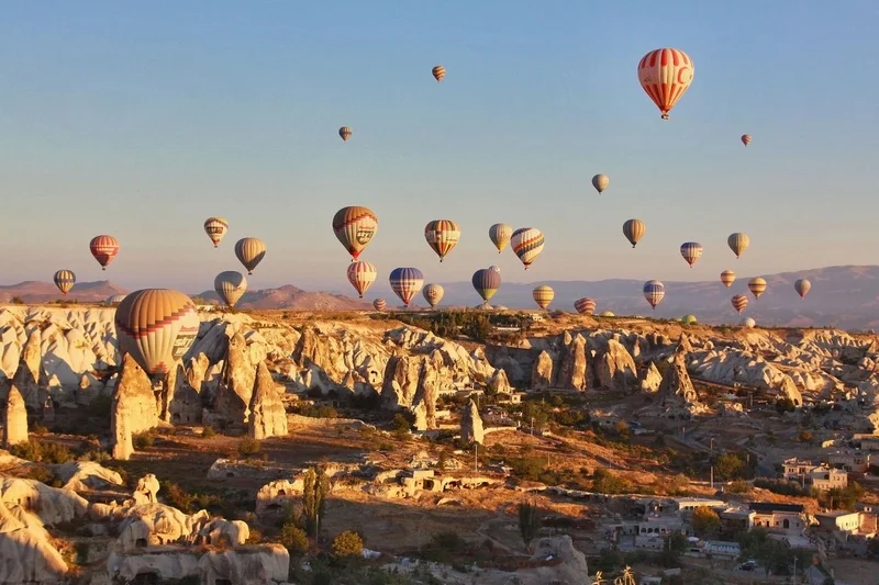Trải nghiệm chuyến bay mạo hiểm cappadocia khinh khí cầu
