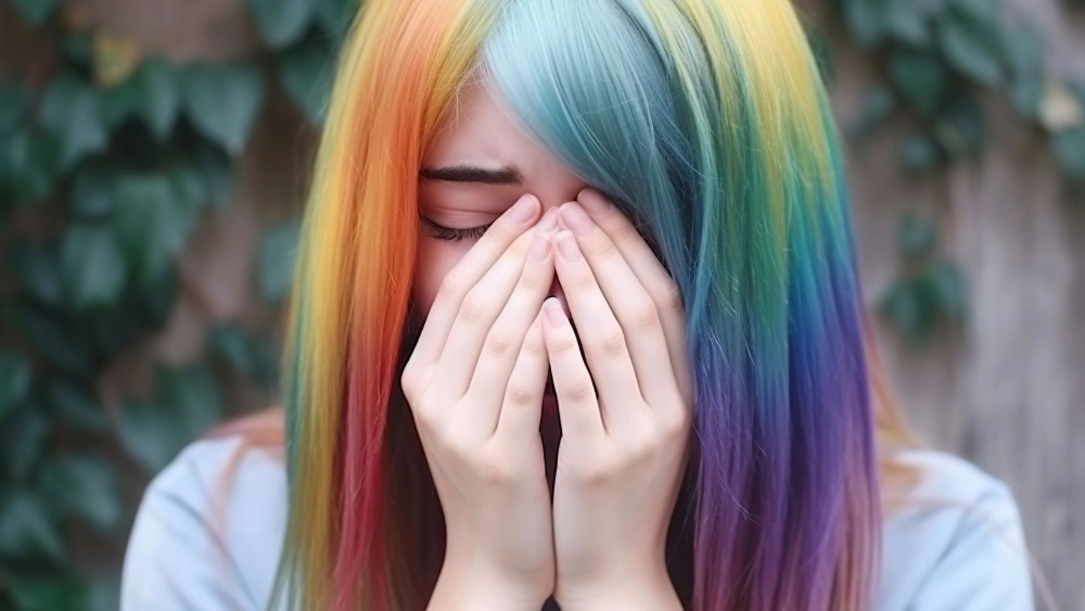 Ảnh gái xinh khóc dịu dàng và thu hút ánh nhìn