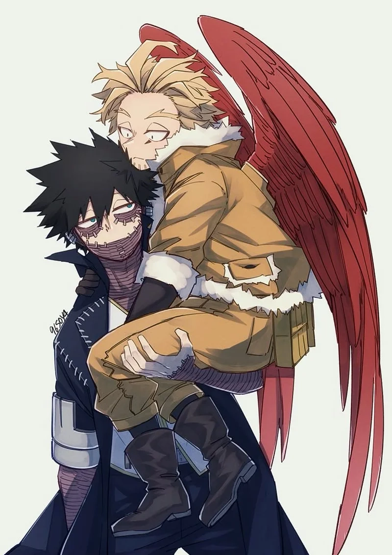 Fan art cực chất từ hawks x dabi
