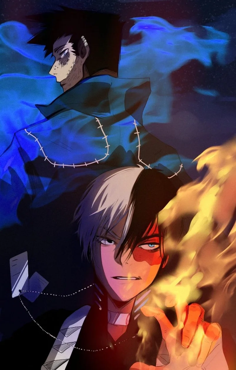 Fan art sáng tạo shoto x dabi