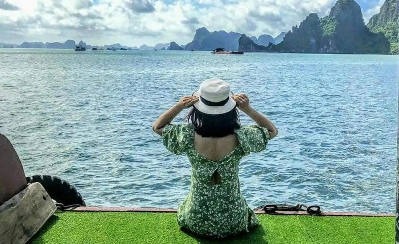 Ngắm hoàng hôn Đảo Ngọc Vừng