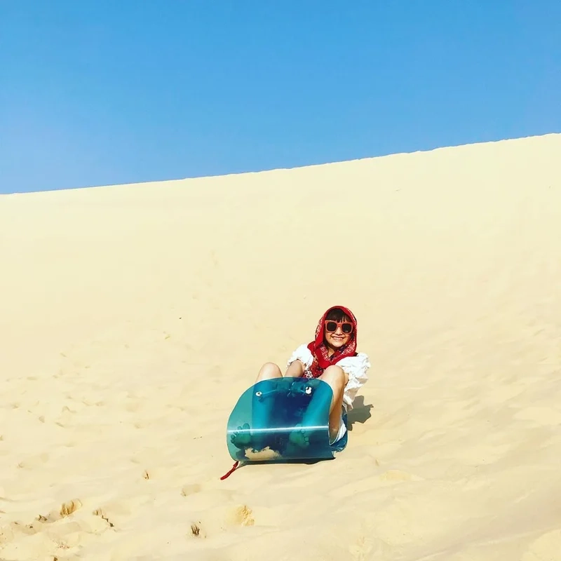 Check-in tại đồi cát quang phú giá vé hợp lý