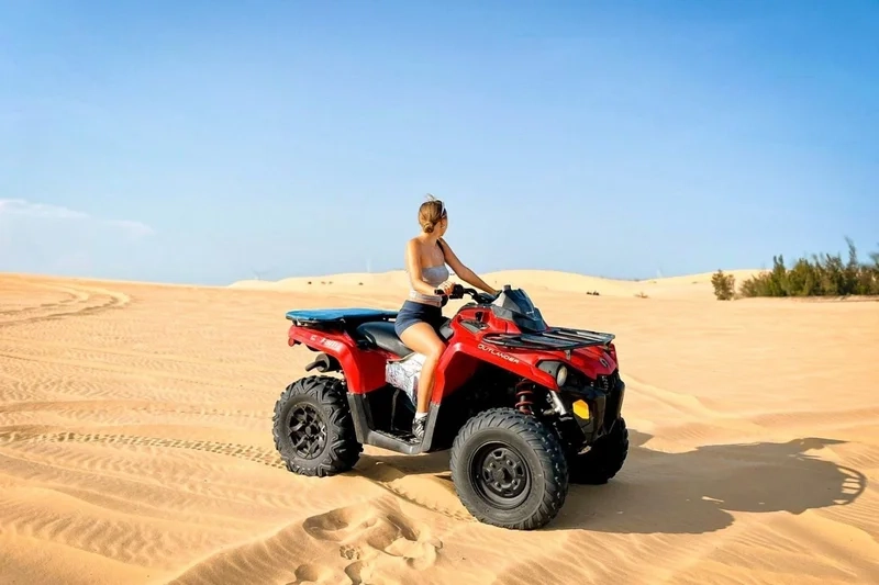 Lưu giữ khoảnh khắc với hình ảnh của đồi cát quang phú