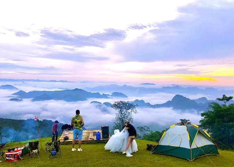 Thưởng ngoạn cảnh sắc tại đồi hích đà lạt xứ thanh thanh hoá ảnh