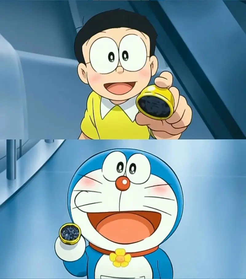 Ngắm trọn khoảnh khắc dễ thương doraemon va nobita