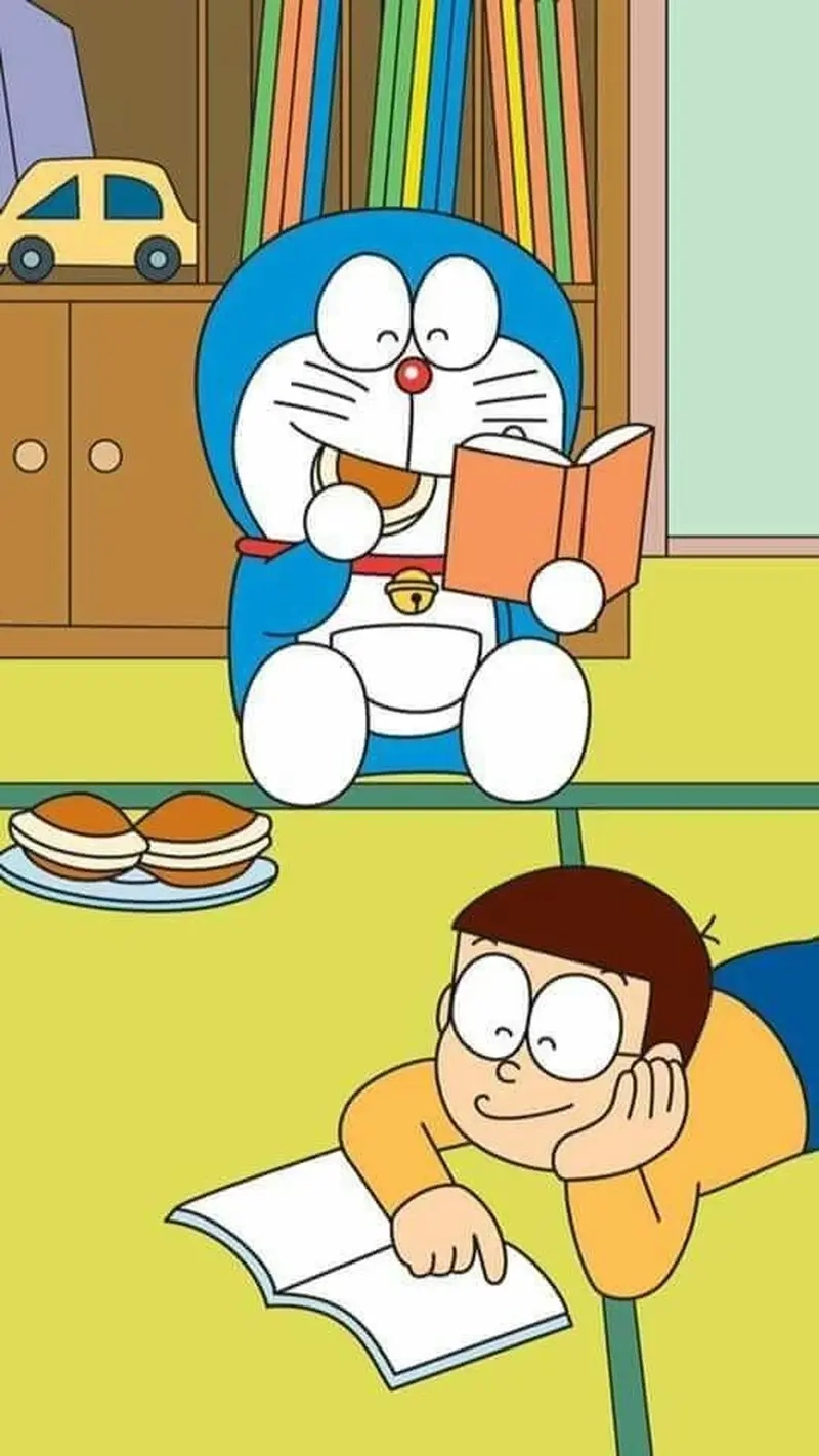 Niềm vui bất tận khi doraemon gặp nobita