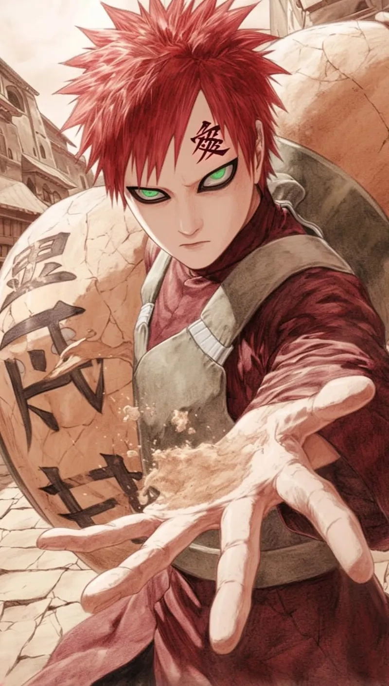 Ngắm nhìn nét đáng yêu của gaara cute