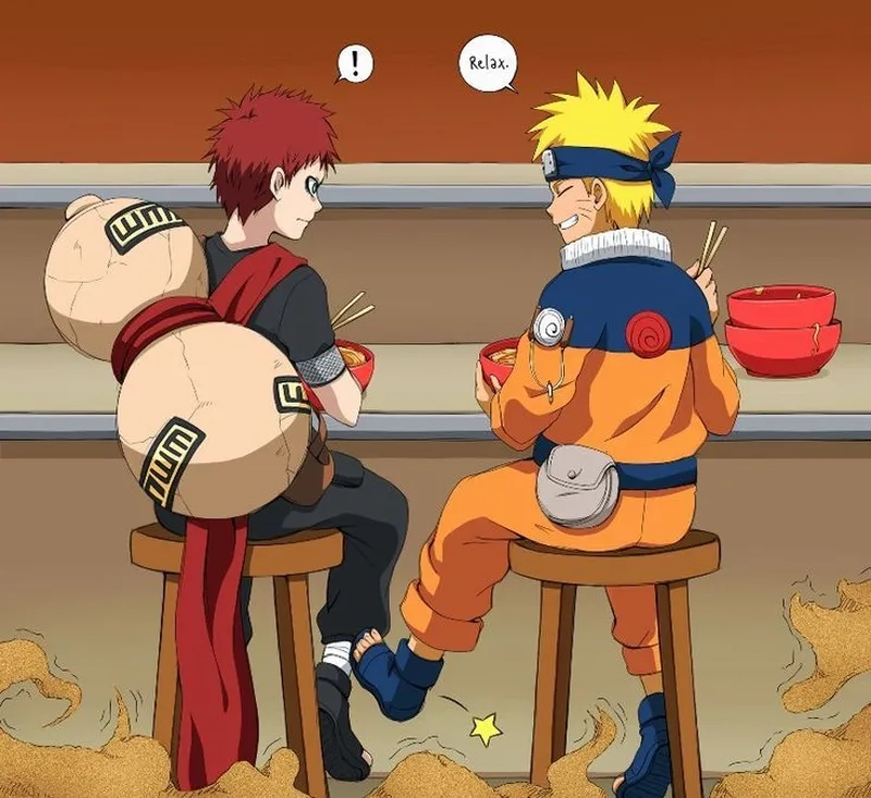Câu chuyện cảm động trong naruto x gaara