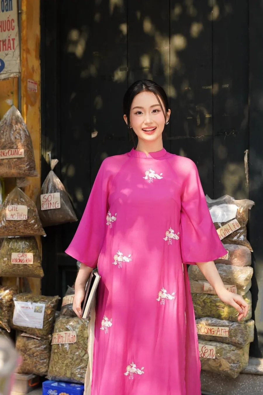 Hình ảnh cô gái đẹp mặc áo dài và nét đẹp truyền thống, hiện đại