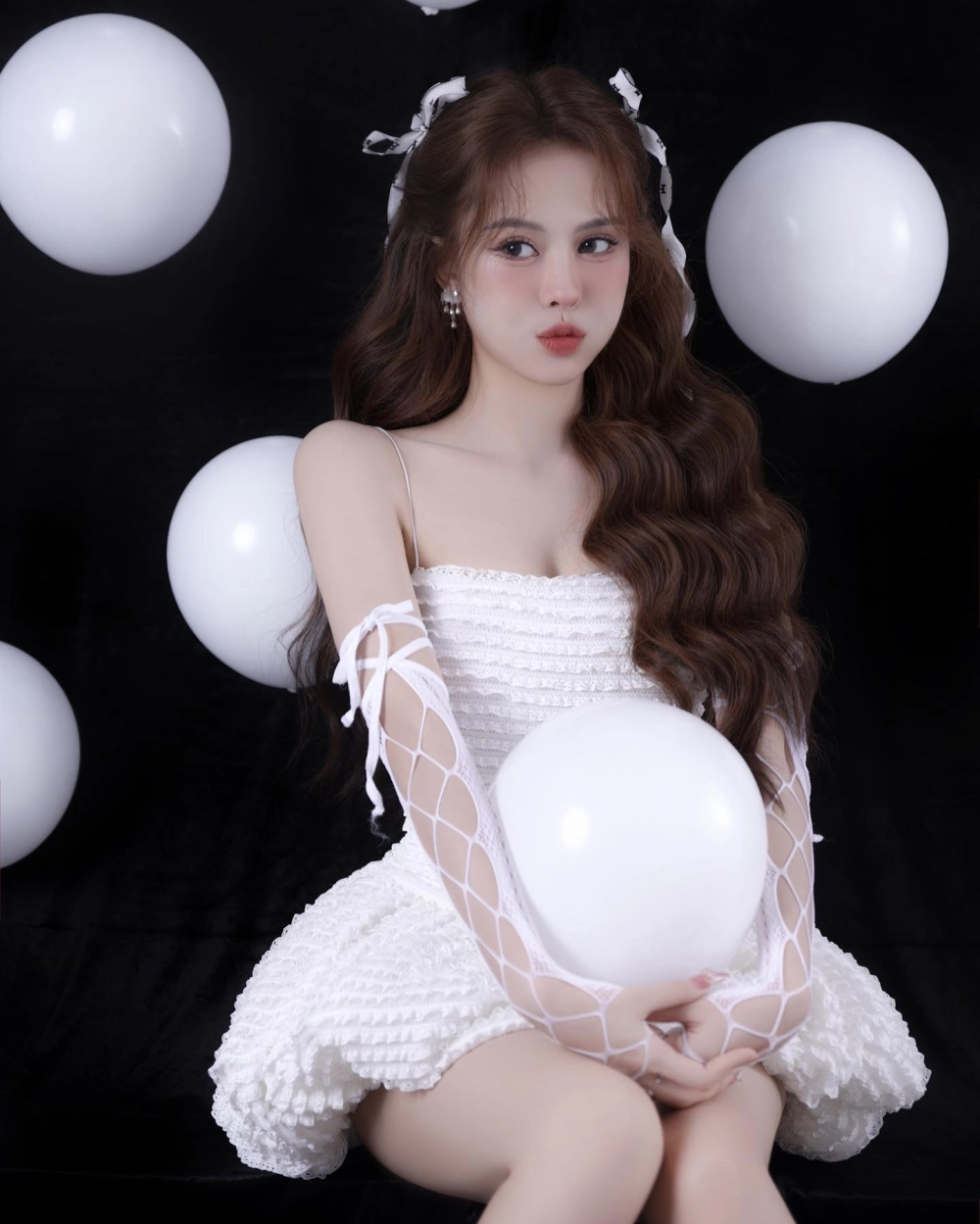 Hình ảnh Ngân Hà tiktok xinh đẹp trong mọi tạo hình