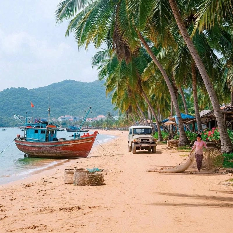 Vẻ đẹp thắng cảnh gành đỏ