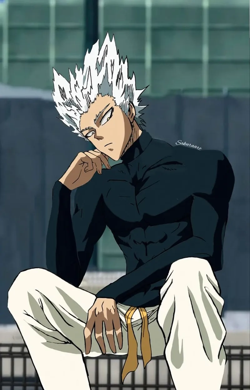 Tận hưởng hình thể lực lưỡng của garou physique