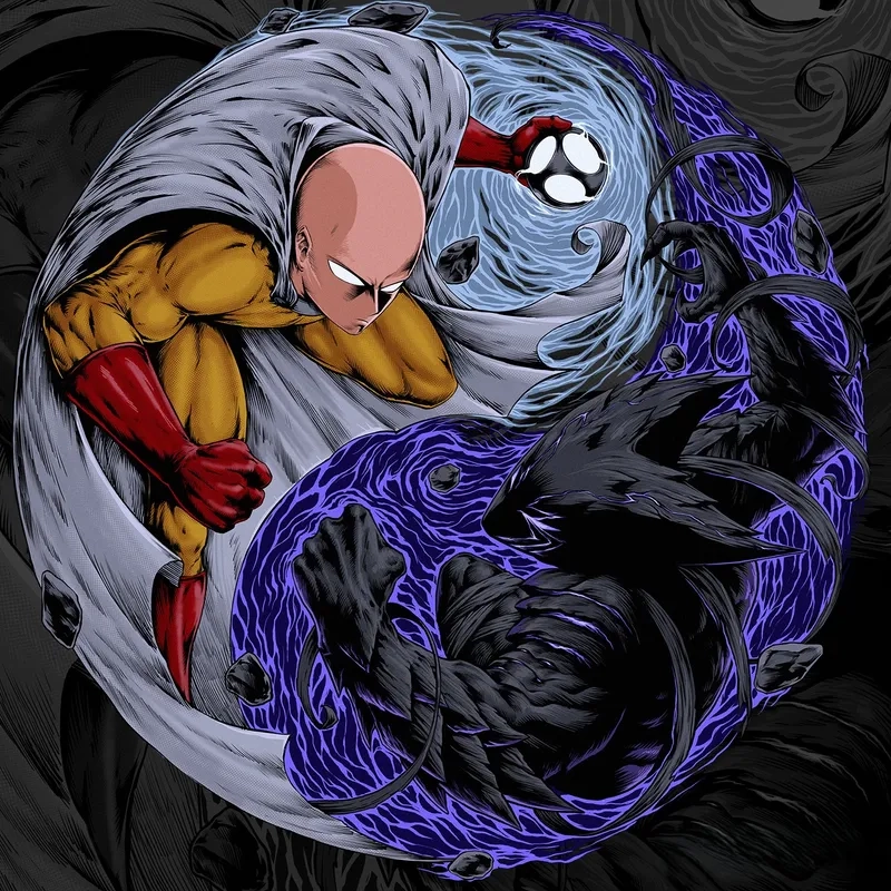 Thử sức mạnh siêu đỉnh cosmic garou vs saitama