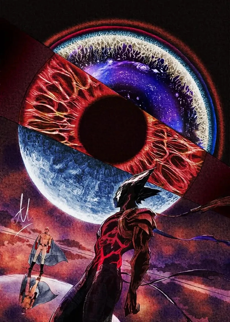 Tận hưởng trận đấu hoành tráng garou x saitama