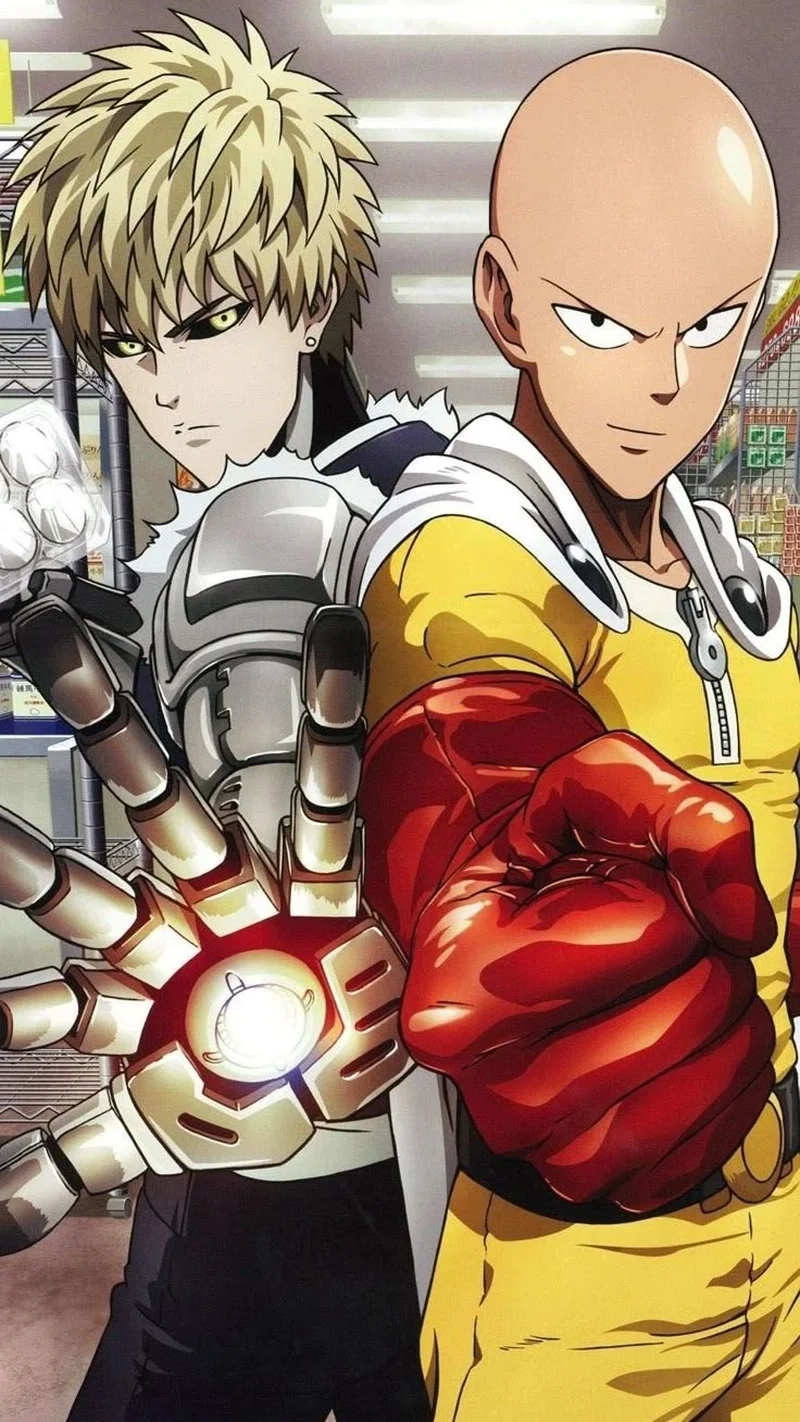 Ngắm cặp thầy trò siêu mạnh genos x saitama