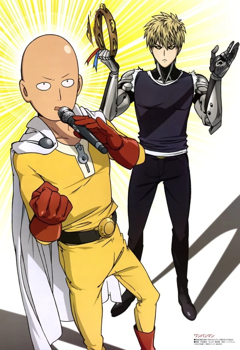 Ngắm đôi siêu anh hùng saitama and genos mỗi ngày