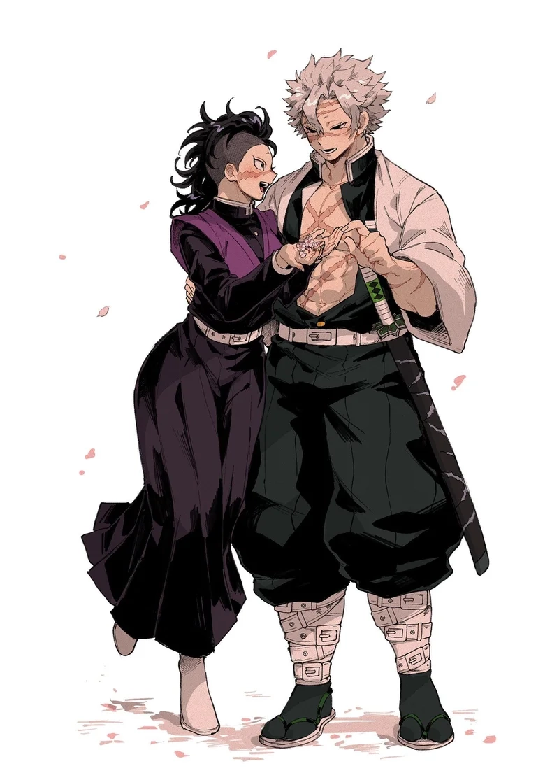 Thêm sự dễ thương với sanemi x genya cute