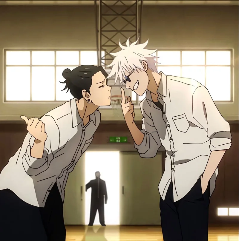 Cảnh chiến đấu gay cấn geto vs gojo