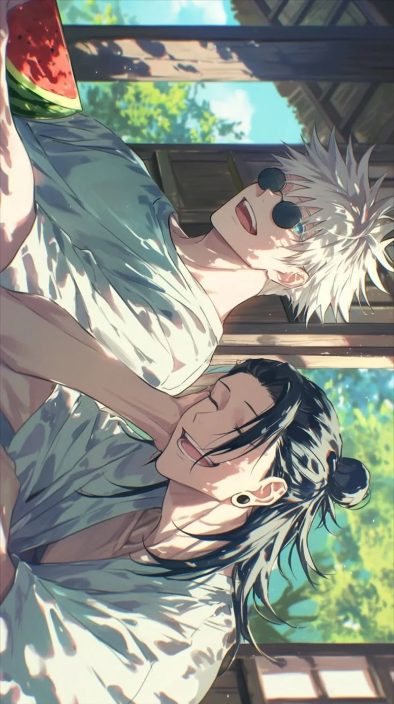 Hành trình đồng đội tuyệt vời geto và gojo