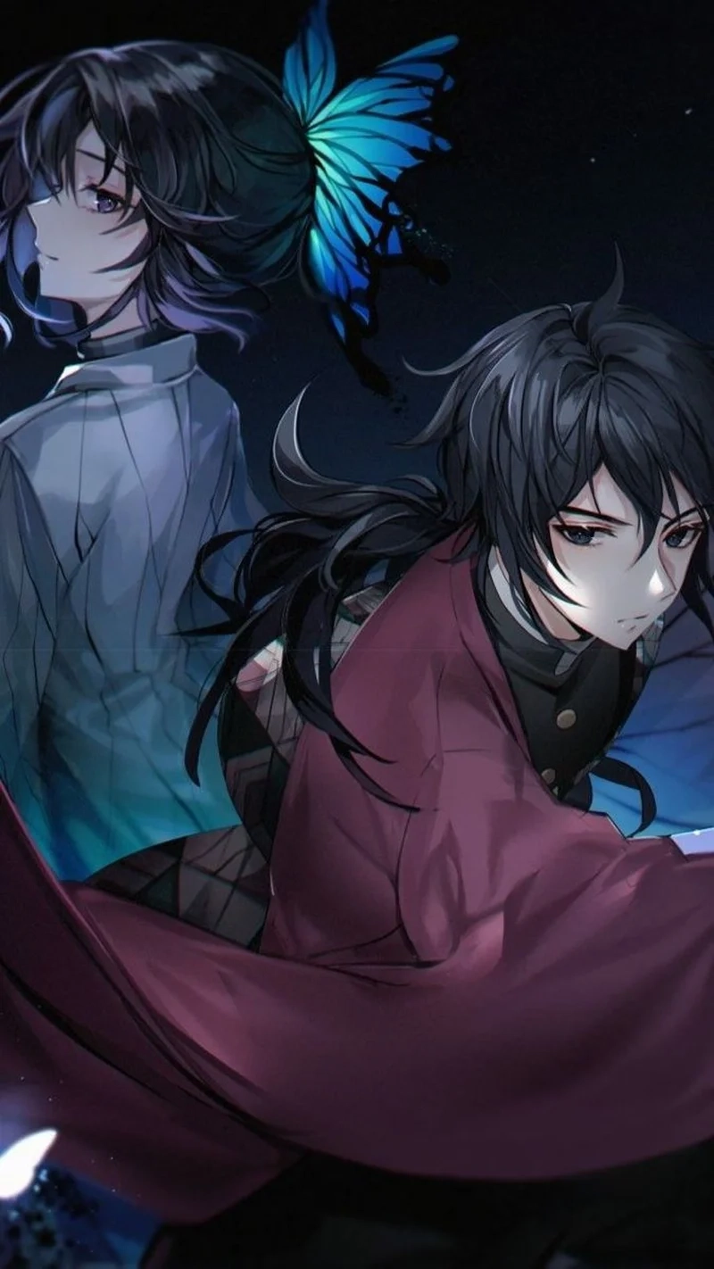 Trận chiến căng thẳng qua giyuu vs shinobu