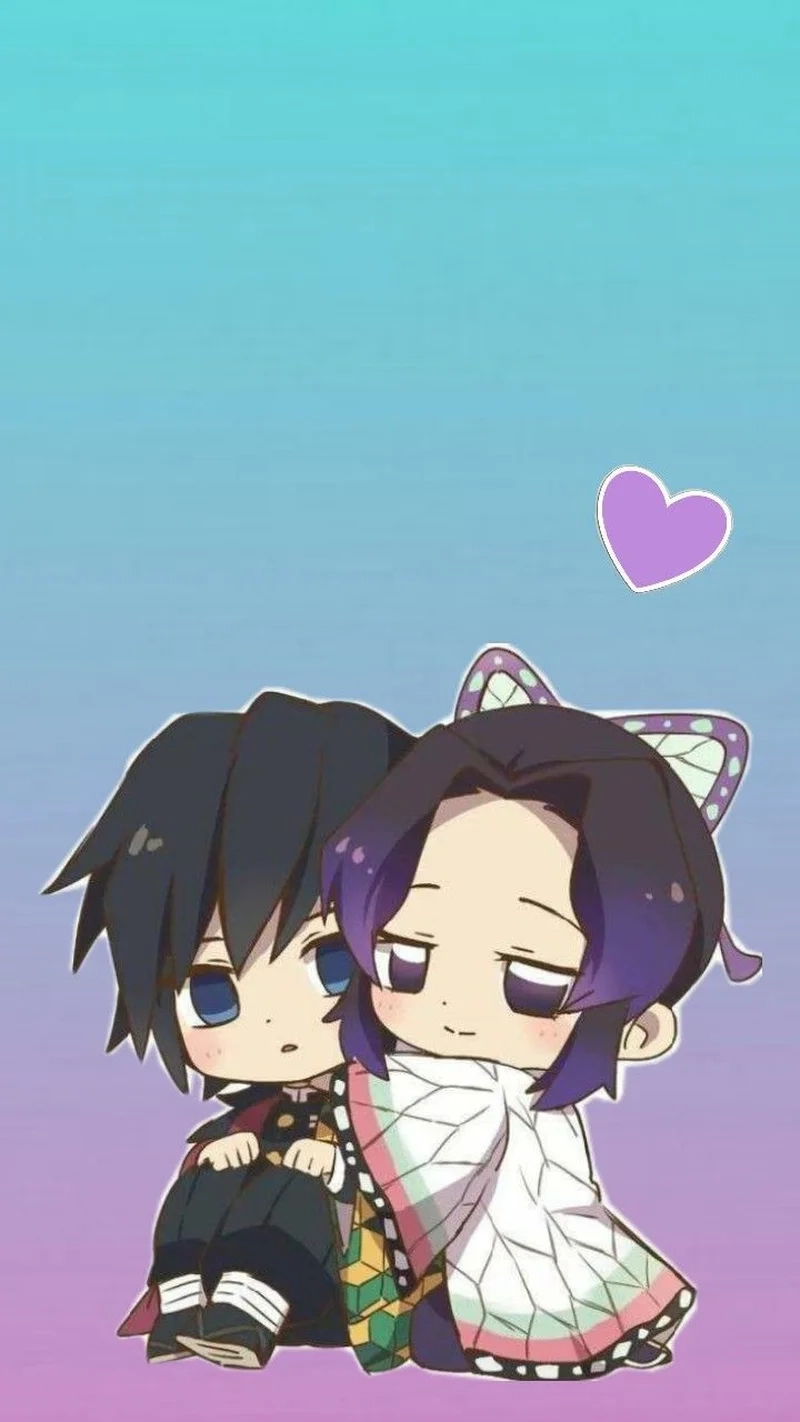 Thả mình vào anime với kimetsu no yaiba giyuu and shinobu