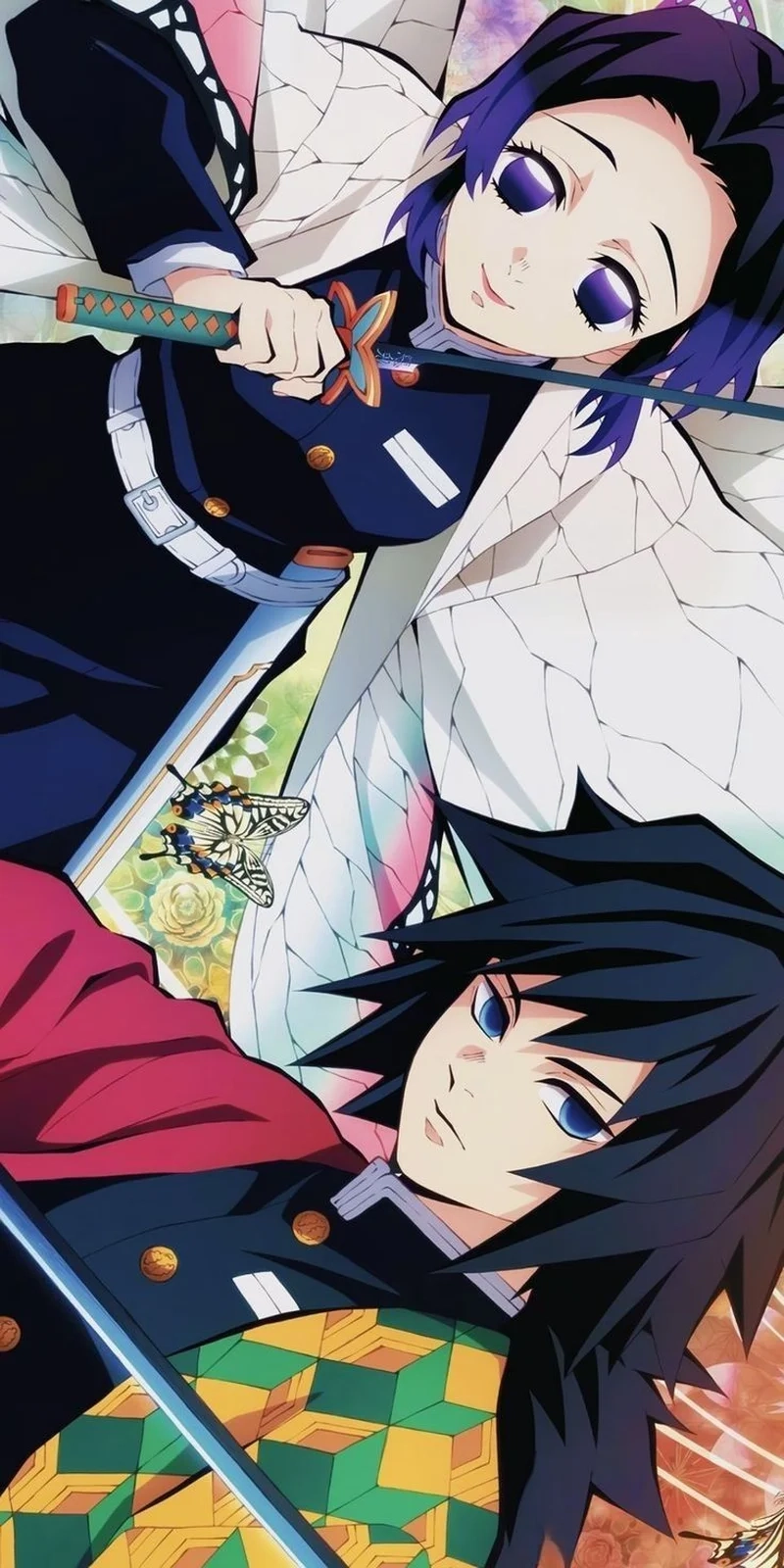 Chọn avatar dễ thương từ giyuu x shinobu