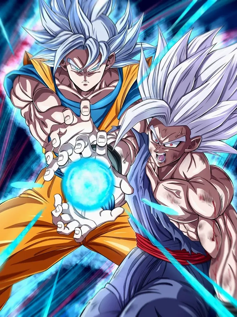 Kết hợp siêu sức mạnh với goku and gohan fusion