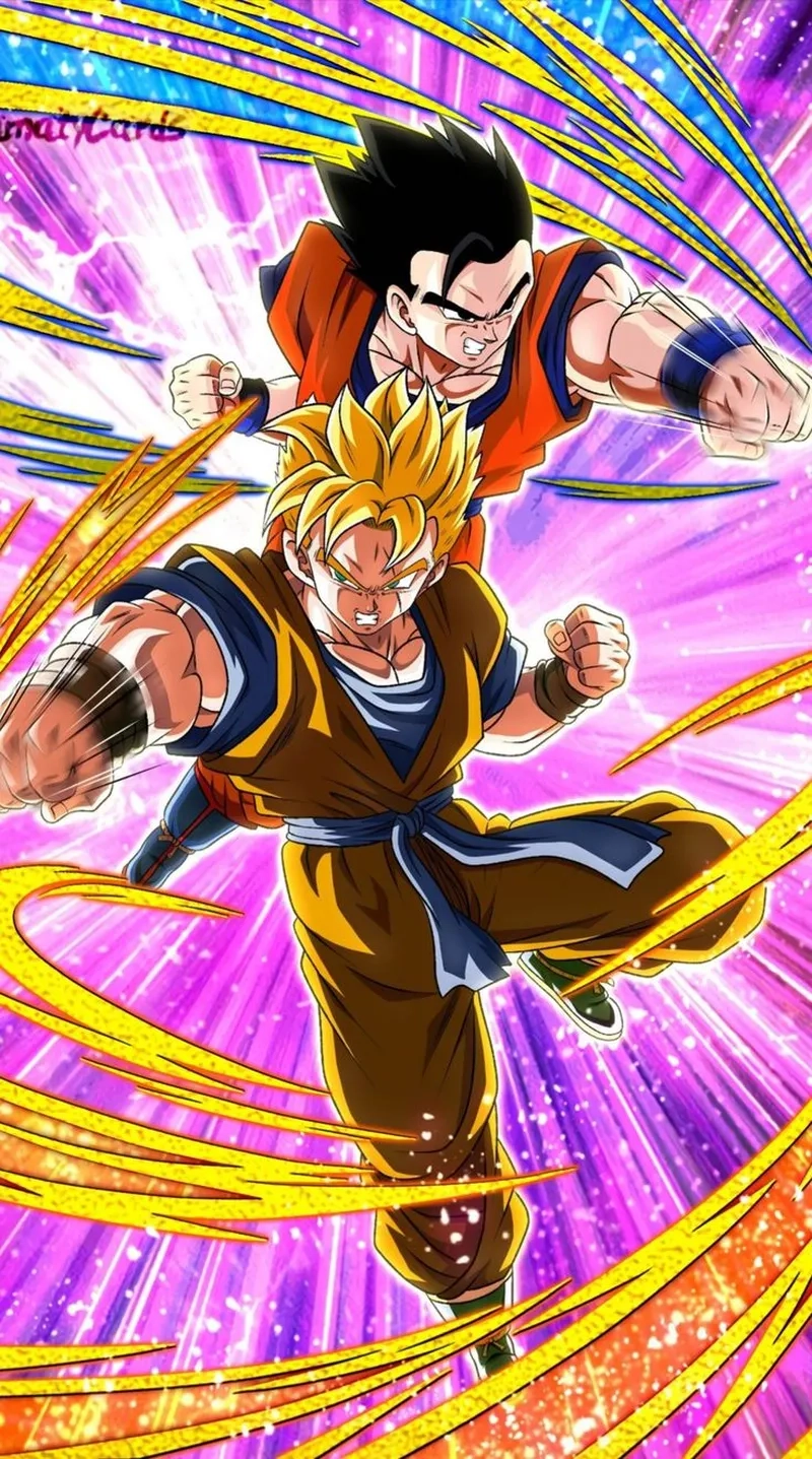 Hòa nhập sức mạnh tuyệt đỉnh gohan goku fusion