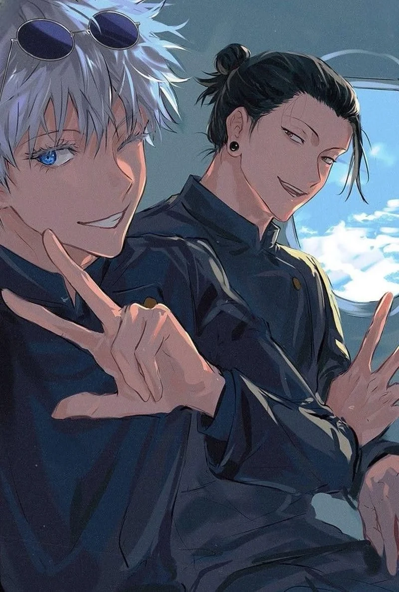 Tận hưởng khoảnh khắc anime geto x gojo