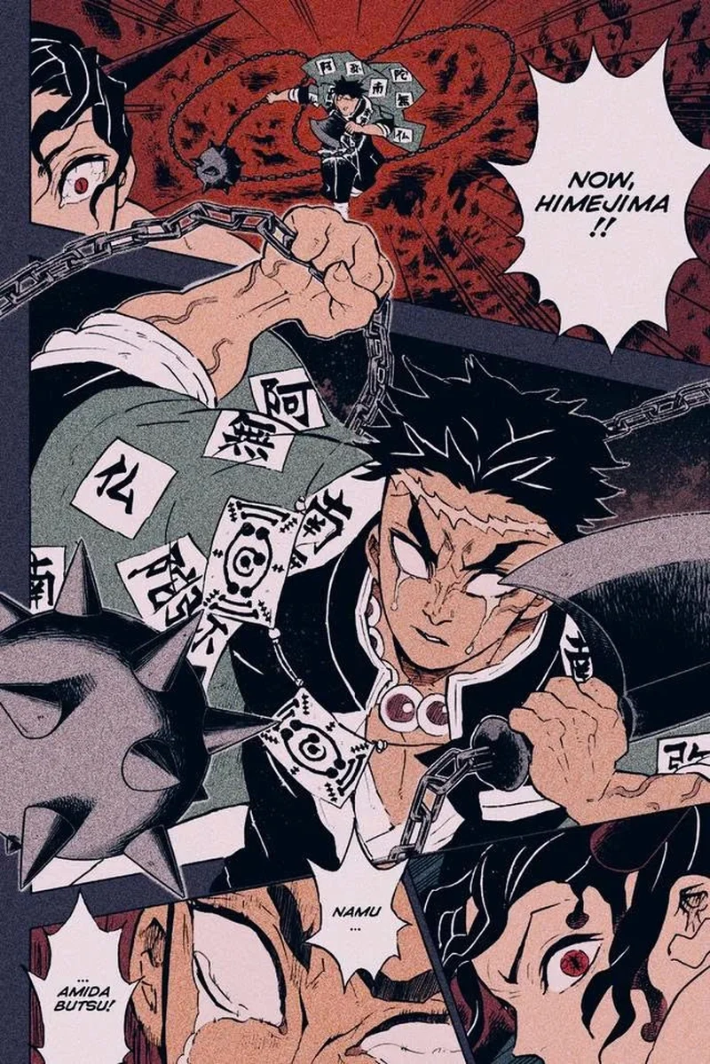 Trải nghiệm sức mạnh siêu việt gyomei vs muzan 4k