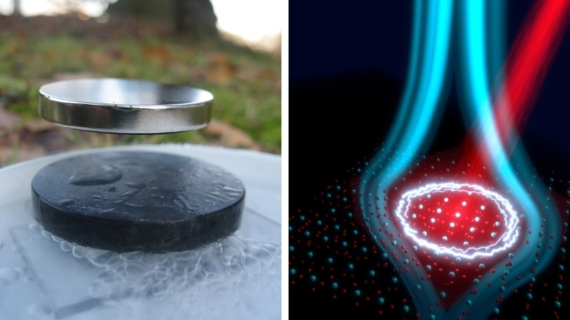  Hiệu ứng Meissner trên vật liệu siêu dẫn tạo ra lực đẩy cho tàu đệm từ