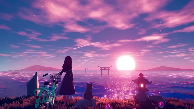 Thư giãn mỗi khi mở máy nhờ hình nền chill cho máy tính