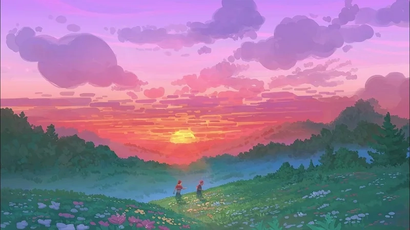 Đắm chìm trong sắc màu sống động với hình nền chill 4k