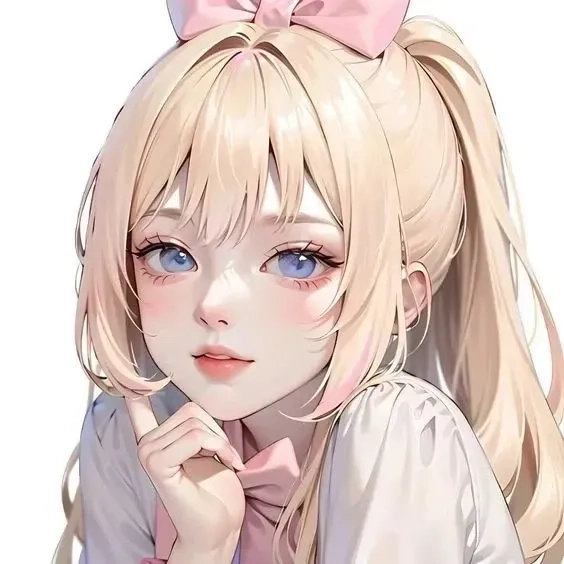 Hoạt hình gái đẹp tươi sáng và thu hút phong cách