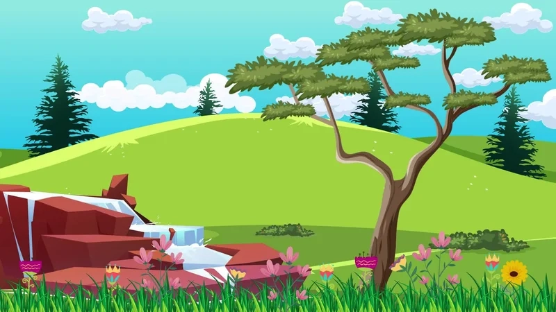 Cảm nhận vẻ đẹp yên bình trong phong cảnh trong anime