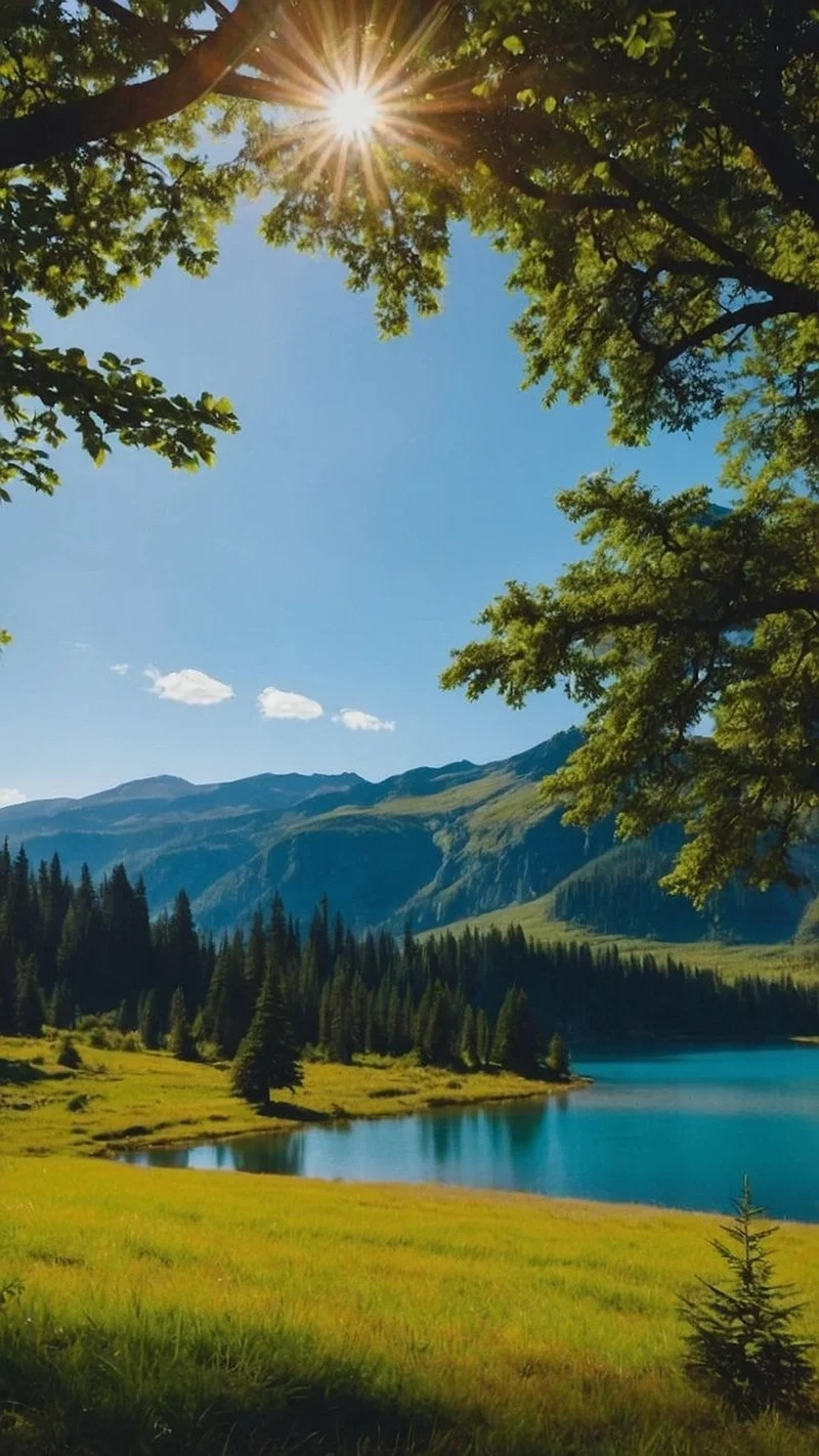 Không gian thiên nhiên tuyệt đẹp qua ảnh nền thiên nhiên điện thoại