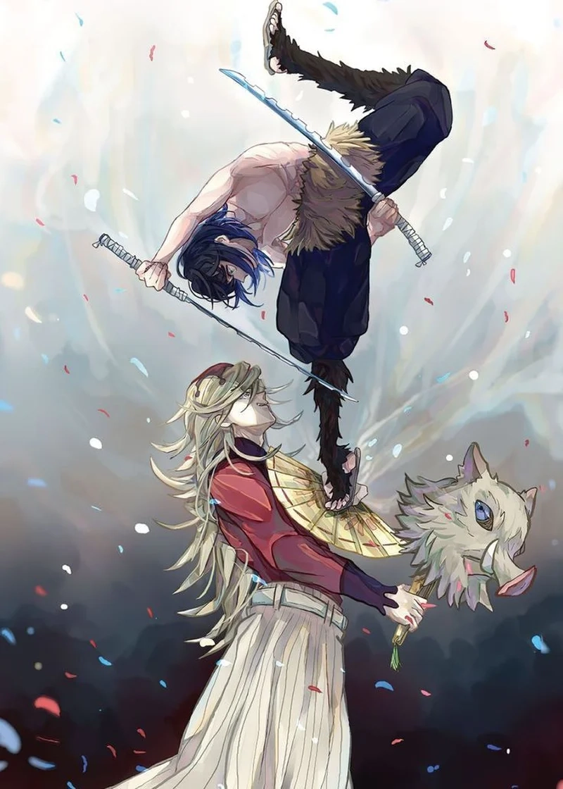 Khám phá sức mạnh anime với Douma x Inosuke