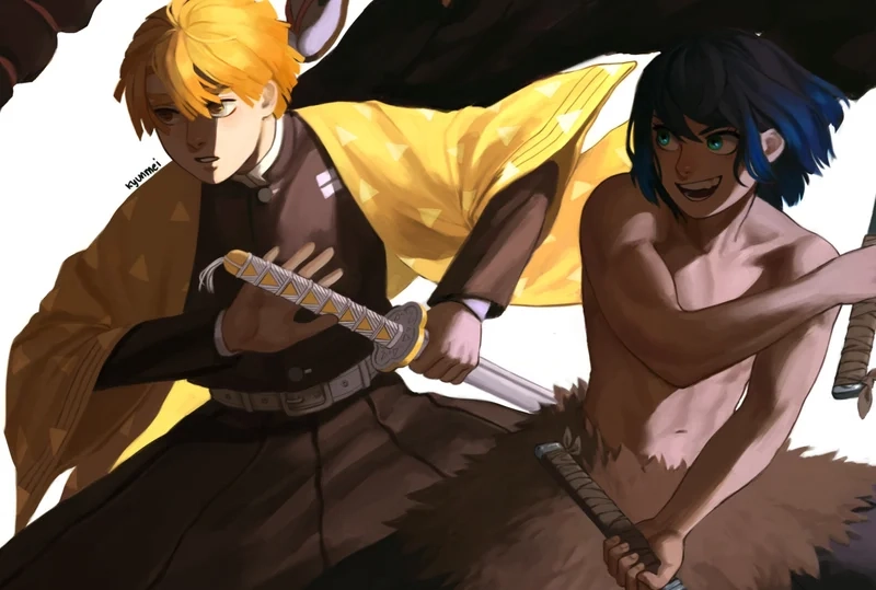 Khám phá sức mạnh đồng đội trong Inosuke and Zenitsu