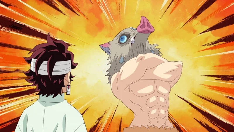 Khám phá khoảnh khắc vui nhộn Inosuke x Tanjirou