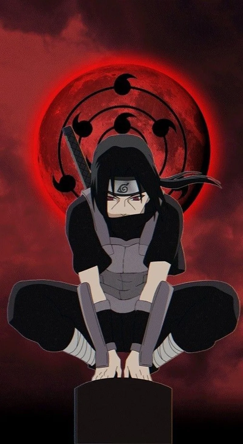 Phong cách đầy quyền lực itachi ngầu