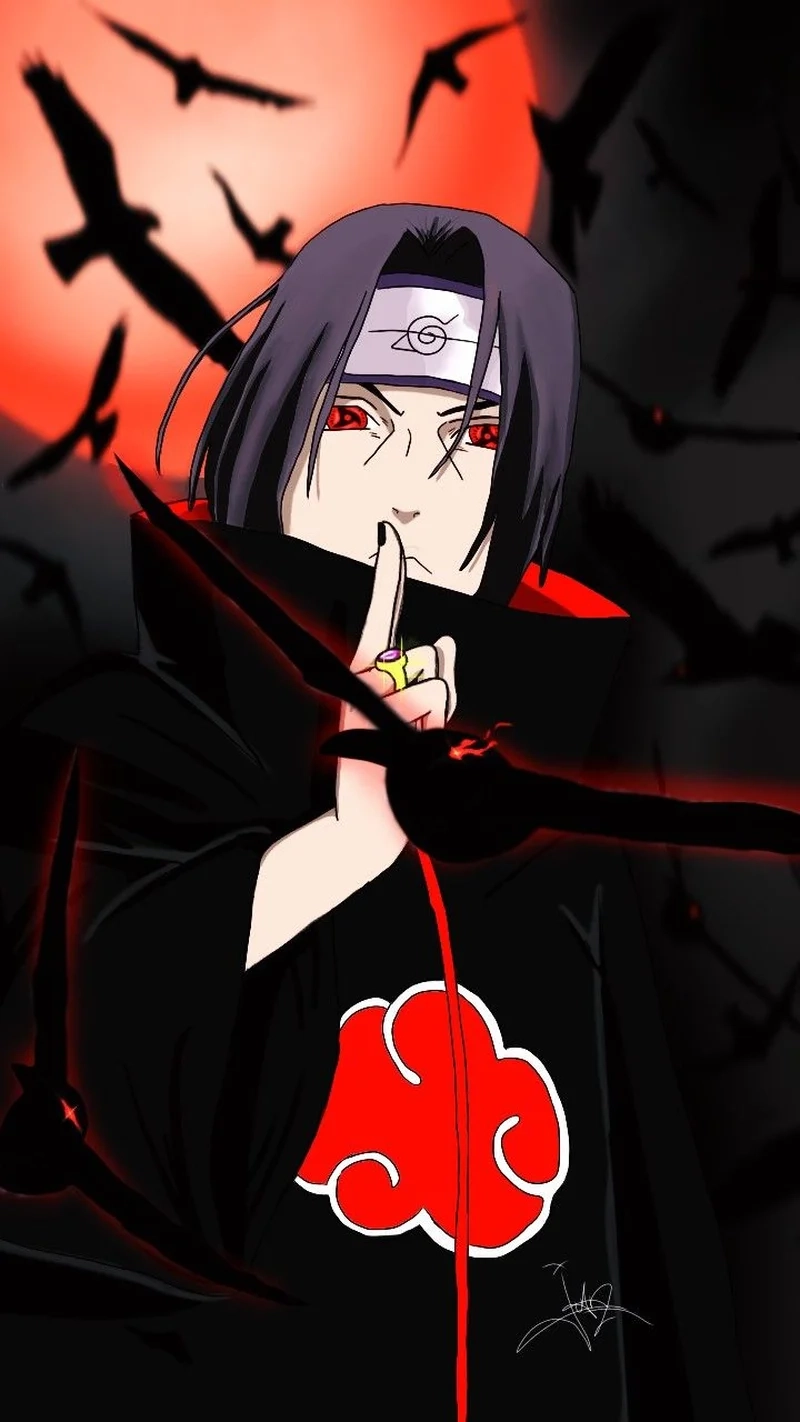 Hình ảnh sắc nét uchiha itachi 4k