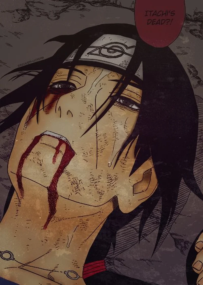 Câu chuyện cảm động itachi uchiha death