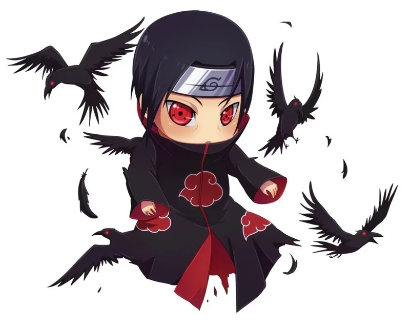 Phiên bản dễ thương của itachi uchiha chibi